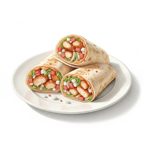 Tortilha de frango estilo Hese