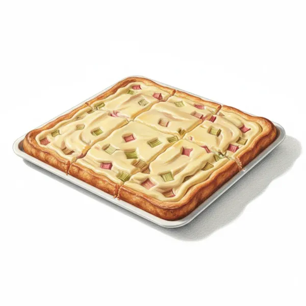 Torta de Ruibarbo